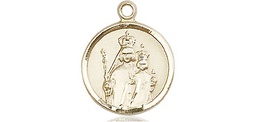 [0603KT] 14kt Gold Our Lady of Consolation Medal