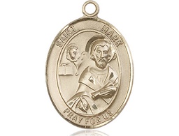 [7070GF] 14kt Gold Filled Saint Mark the Evangelist Medal
