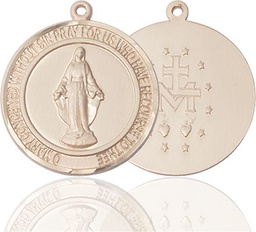 [7078RDGF] 14kt Gold Filled Miraculous Medal