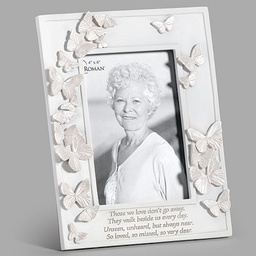 [RO-12504] 8.5&quot;H Butterfly Memorial Frame