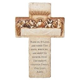 [RO-600217] 13.25&quot;H The Last Supper Cross
