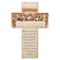 [RO-600217] 13.25&quot;H The Last Supper Cross