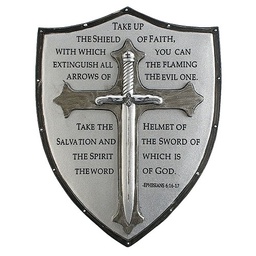 [RO-60097] 6.5&quot;H Armor Of God Wall Plaque