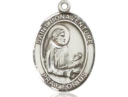 [7085SS] Sterling Silver Saint Bonaventure Medal