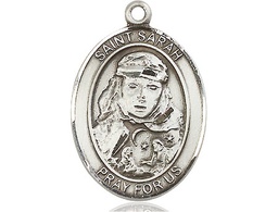 [7097SS] Sterling Silver Saint Sarah Medal
