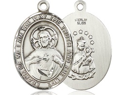 [7098SS] Sterling Silver Scapular Medal