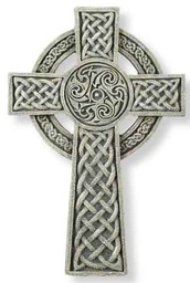[RO-64070] 9.5&quot;H Celtic Garden Wall Cross