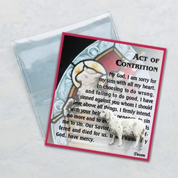 [83/PE] Act Of Contrition Prayer Folder
