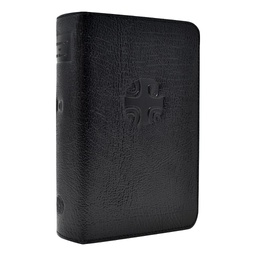 [401/13LC] Liturgy of the Hours Leather Zipper Case (Vol. I) (Black)