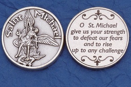 [171-25-0001] Italian Tokens- St. Michael The Archangel