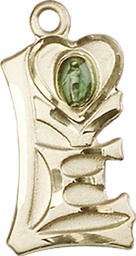 [5901KT] 14kt Gold Miraculous Medal