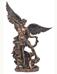 [SR-74997] St. Michael Bronze hand Painted