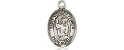 [9201SS] Sterling Silver Saint Vincent Ferrer Medal