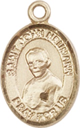[9204GF] 14kt Gold Filled Saint John Neumann Medal