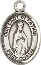 [9205SS] Sterling Silver Our Lady of Fatima Medal