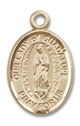 [9206GF] 14kt Gold Filled Our Lady of Guadalupe Medal
