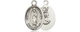 [9206SS] Sterling Silver Our Lady of Guadalupe Medal