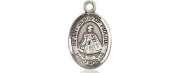 [9207SS] Sterling Silver Infant of Prague Medal