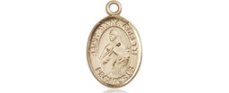 [9208GF] 14kt Gold Filled Saint Maria Goretti Medal