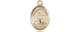 [9211GF] 14kt Gold Filled Saint Germaine Cousin Medal