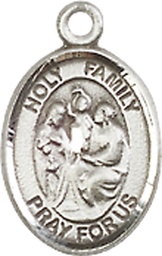[9218SS] Sterling Silver Holy Family Medal