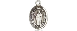 [9220SS] Sterling Silver Saint Joseph the Worker Medal