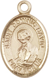 [9227GF] 14kt Gold Filled Saint Dominic Savio Medal
