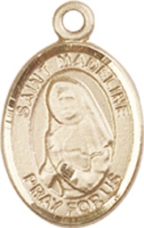 [9236GF] 14kt Gold Filled Saint Madeline Sophie Barat Medal