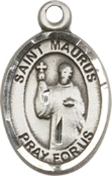 [9241SS] Sterling Silver Saint Maurus Medal