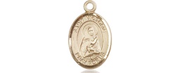 [9253GF] 14kt Gold Filled Saint Victoria Medal