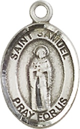 [9259SS] Sterling Silver Saint Samuel Medal