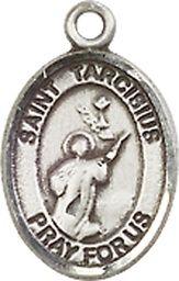 [9261SS] Sterling Silver Saint Tarcisius Medal