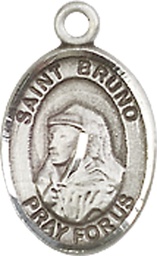 [9270SS] Sterling Silver Saint Bruno Medal