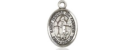 [9276SS] Sterling Silver Saint Isidore the Farmer Medal