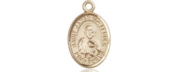 [9277GF] 14kt Gold Filled Saint James the Lesser Medal