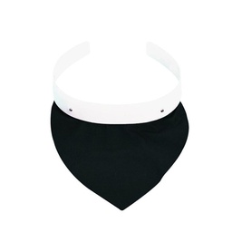 [No.145BLK#2] Cassock Rabat Set with 146 Collars (One Size Fits All)