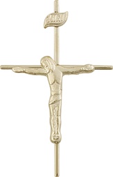[0010GF] 14kt Gold Filled Crucifix Medal