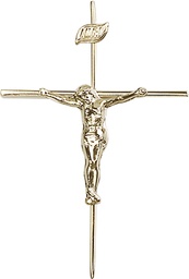 [0011CGF] 14kt Gold Filled Crucifix Medal