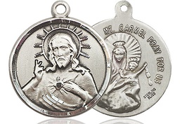[0017SSS] Sterling Silver Scapular Medal
