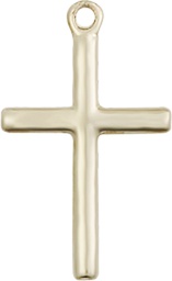 [0017YGF] 14kt Gold Filled Cross Medal