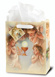 [HI-GB-695L] Communion (Angels) Large Gift Bag - Communion