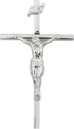 [0029SS] Sterling Silver Crucifix Medal