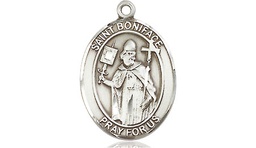 [8009SS] Sterling Silver Saint Boniface Medal