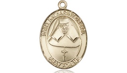 [8015GF] 14kt Gold Filled Saint Katharine Drexel Medal