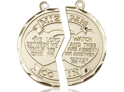 [2012KT] 14kt Gold Miz Pah Medal