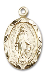 [0612MGF] 14kt Gold Filled Miraculous Medal