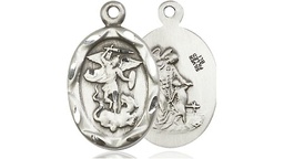 [0612RSS] Sterling Silver Saint Michael the Archangel Medal