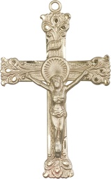[0641GF] 14kt Gold Filled Crucifix Medal