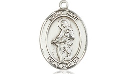 [8029SS] Sterling Silver Saint Jane of Valois Medal