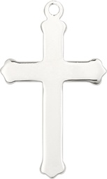 [0651YSS1] Sterling Silver Cross Medal